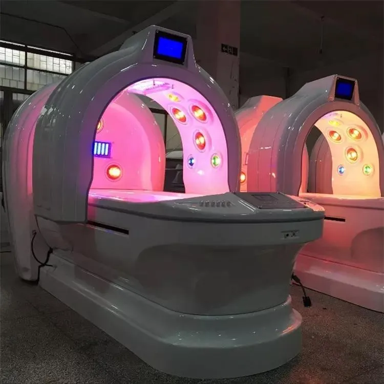 Equipo de adelgazamiento de cápsula de Spa de Sauna profesional, máquina de cápsulas de infrarrojo lejano con material acrílico