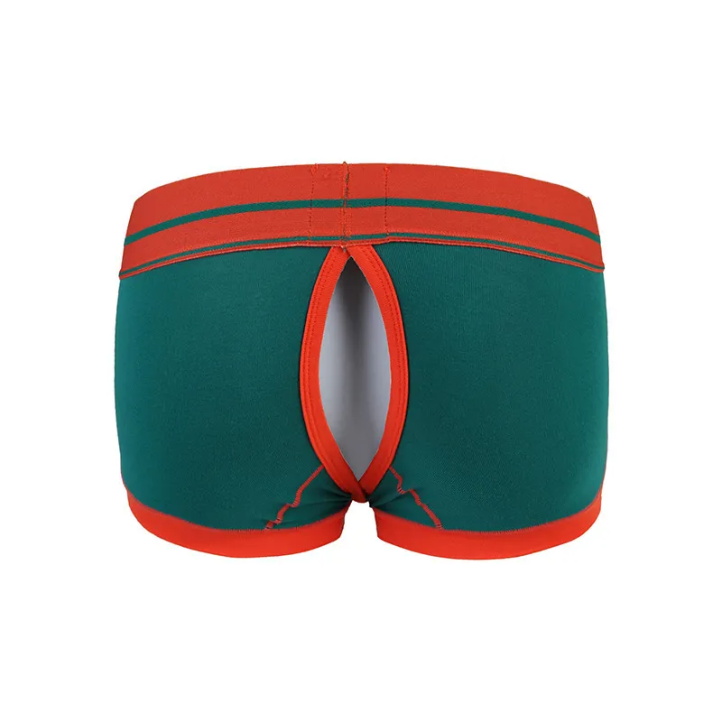 Briefs Panties Jiang Modal Boxer Shorts Men Sexy Open Back Underwear Male Remove Separate Pouches  Bag Mens Un_voghion.com
