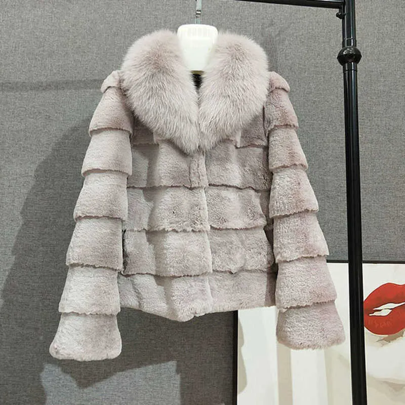 Faux fur lucyever jas vrouwen 2021 mode kraag warme jas herfst winter casual lange mouw dikker uit het dikke uitloper jassen y2209