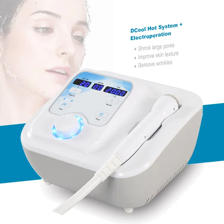 2022 Hemskönhetsinstrument Cryo Electroporation Cold and Hot RF Skin Rejuvenation Beauty Machine