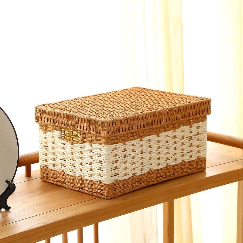 Nordic simples cestas de armazenamento de mesa