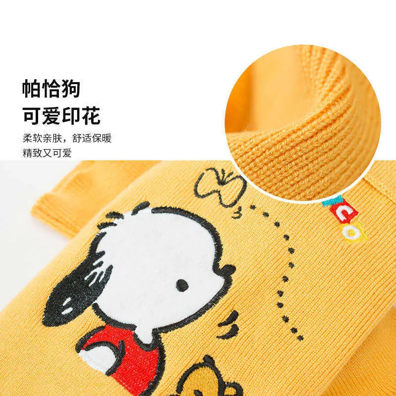 Vêtements pour chiens Vêtements pour animaux de compagnie Dessin animé Sweats à capuche Vêtements pour chien Petit Costume Pochacco Imprimer Chiens Mignon Automne Hiver Pull Jaune Colla212S