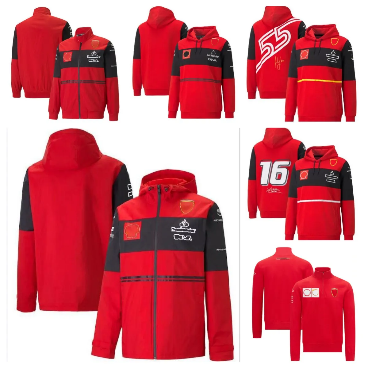 New F1 Hoodie Spring and Autumn Team Sweatshirt Customized