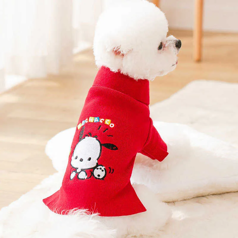 Cute Dog Hoodie: Warm Cartoon Pet Clothes for Small Dogs Shop