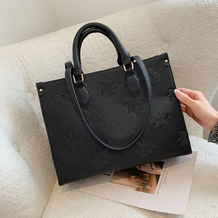 Brand Tote Bag Clutch HandBags On The Go Crossbody Shopping PU Leather