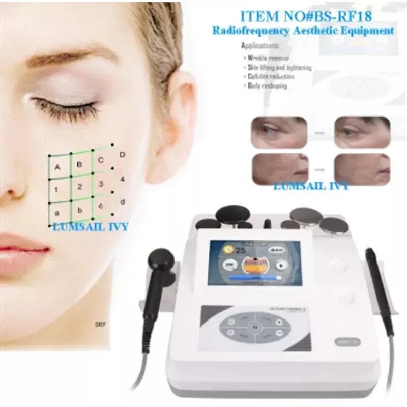 Beauty Items Monopolar RF RET CET Therapy Diathermy Slimming Machine for Fat Removal and Face Lifting