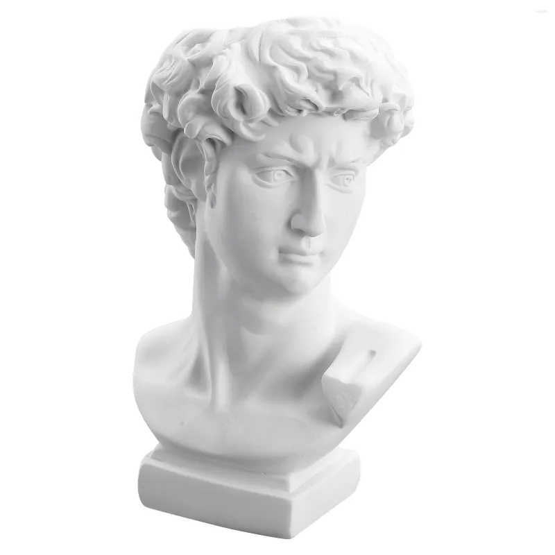 Vase Cabilock Sculpture Flower Vase Portrait Ornament Resin Pot Desktop Pen Holder家庭装飾