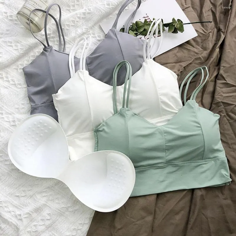 Soft Cotton Bra For Racerback Tank Padded Underwear For Teenage Girls And  Students From Cainoao, $11.92
