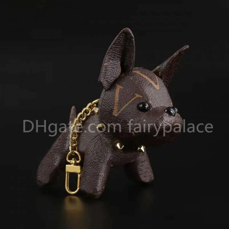 Charme porte-clés mode clé boucle sac à main pendentif sacs chien conception poupée chaînes voiture porte-clés porte-clés cadeaux accessoires