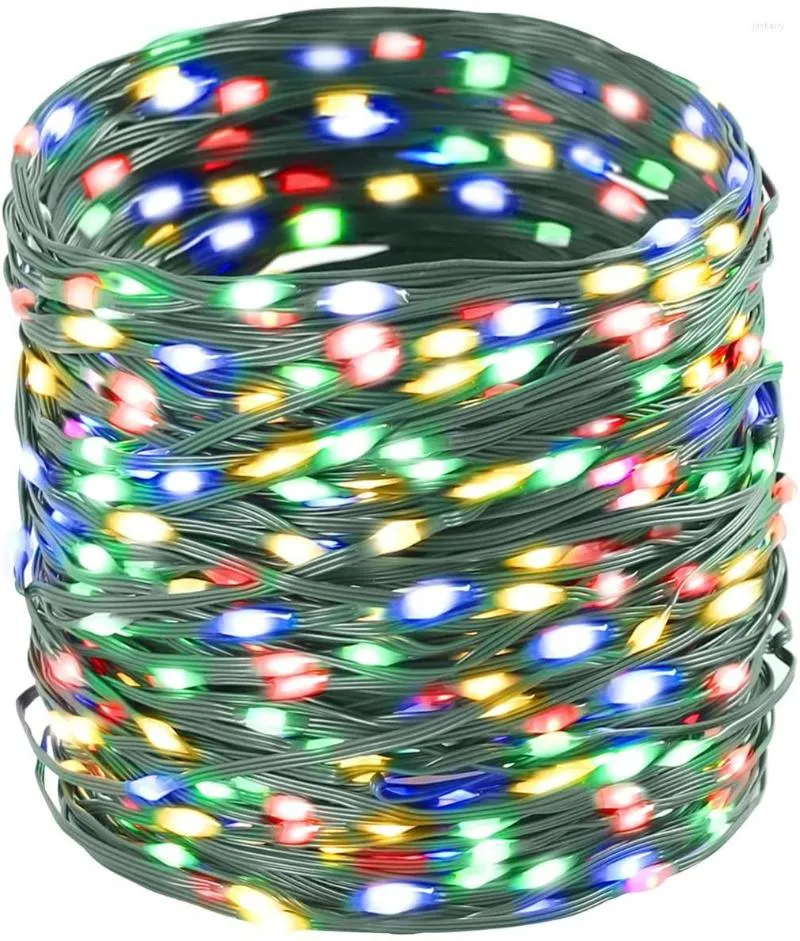 Waterproof 24V Green Line Fairy Lights For Outdoor Christmas Garlands
