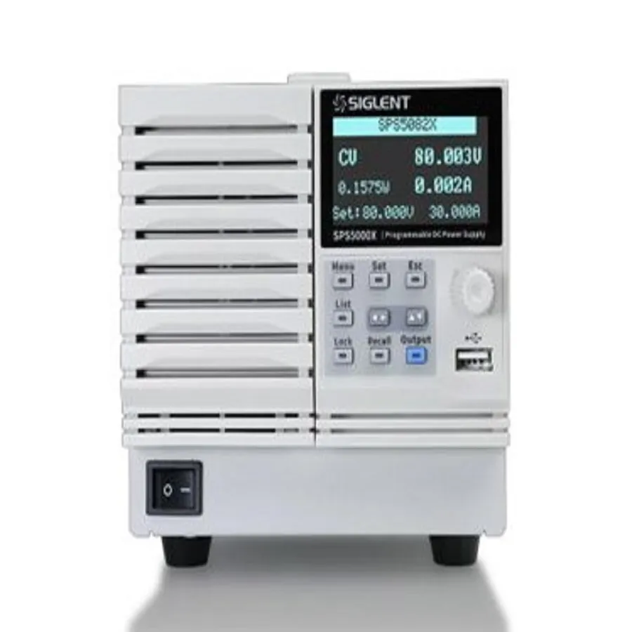 Alimentatore switching DC programmabile ad ampio raggio per oscilloscopi serie SPS5000X