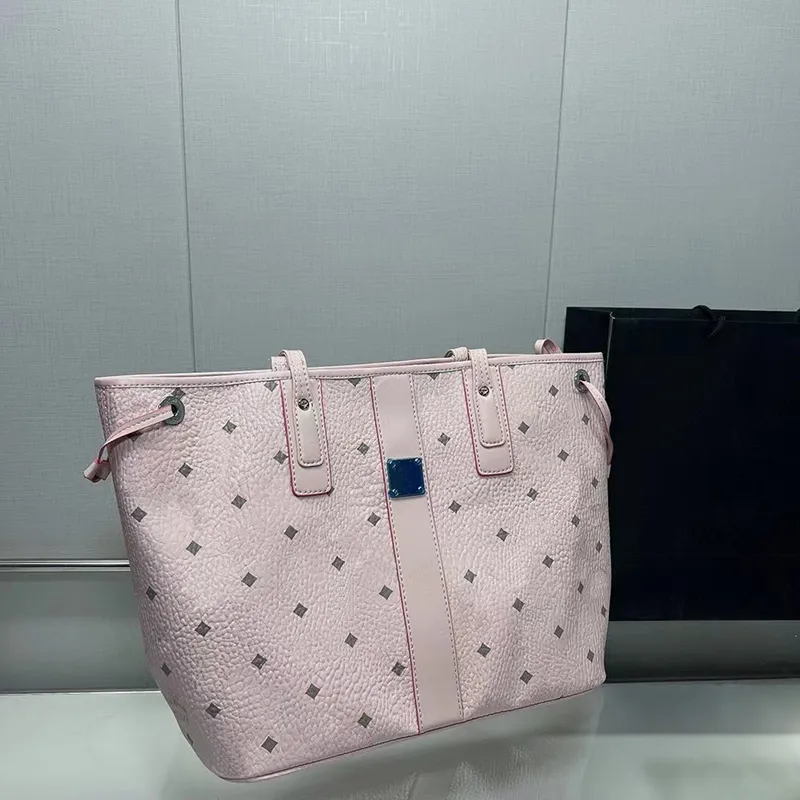 Pink Sugao Women Axel tygväskor Handväskor Lyxig högkvalitativ stor kapacitet Fashion Luxury Girl Shopping Väskor Purse 2st/Set Yidian0929-115