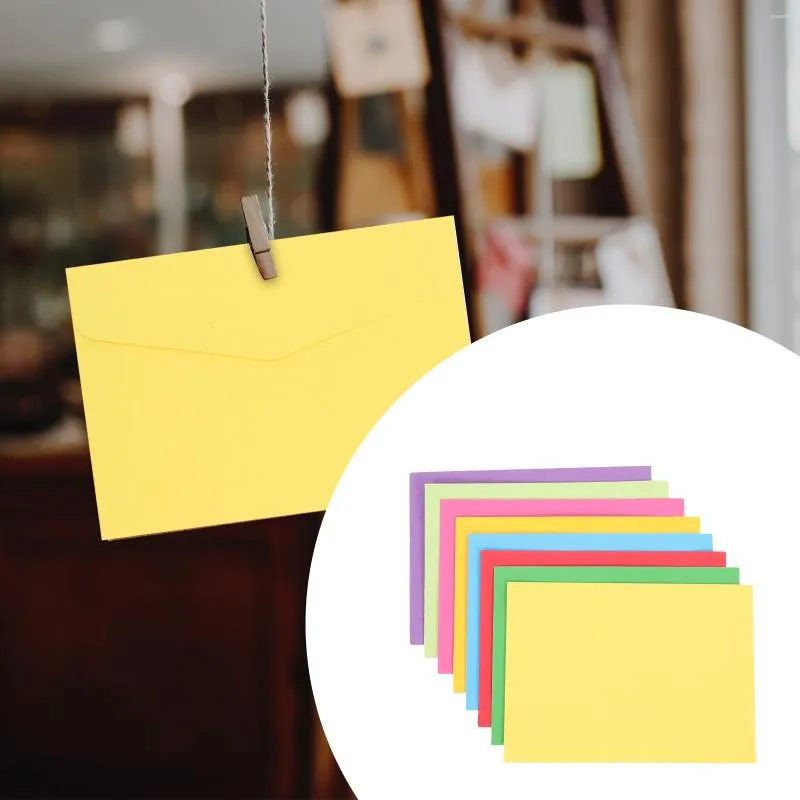 Enveloppes cadeaux Enveloppes Enveloppe Invitation Note S DocumentSmall Pocket Business Greeting Po Self Money Mailing Papier de bricolage