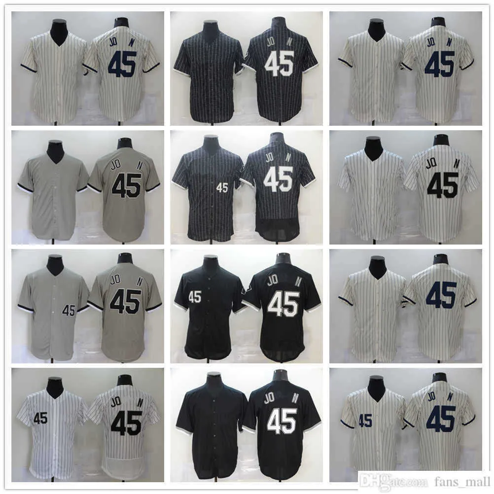 NCAA Baseball 45 Michael 28 Josh Jordon Jacobs Maillots Maillot Cousu Respirant Sport noir Blanc Domicile Extérieur Vierge Taille S-XXXL