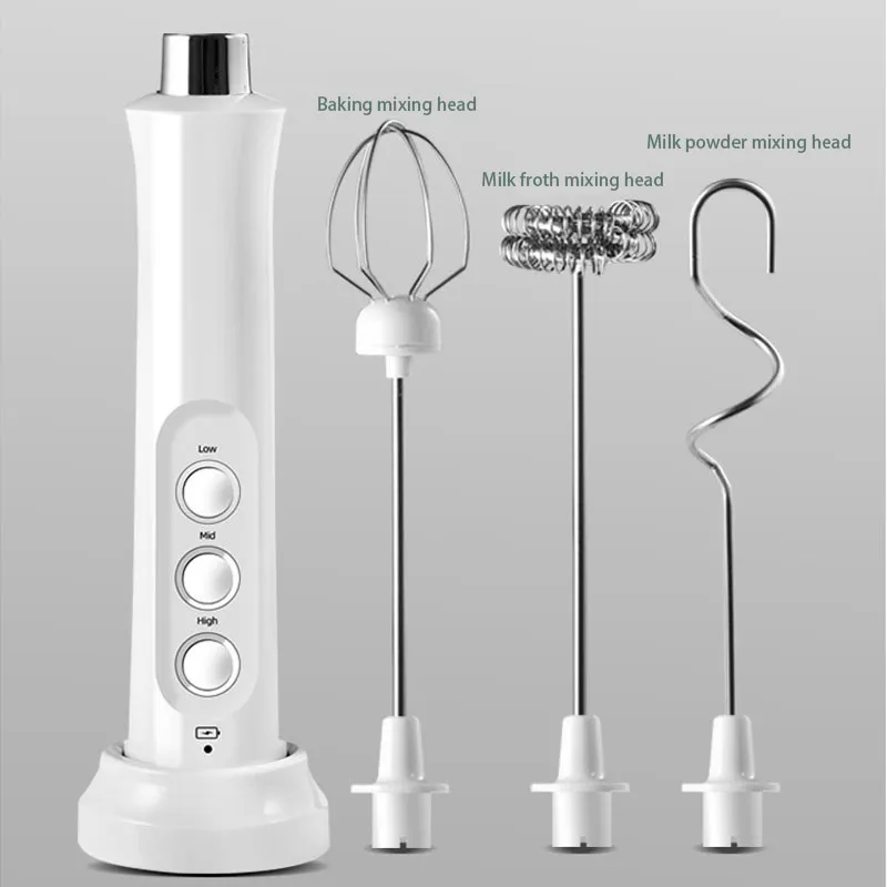 Dropship Milk Frother Handheld, Battery Powered Drink Mixer For