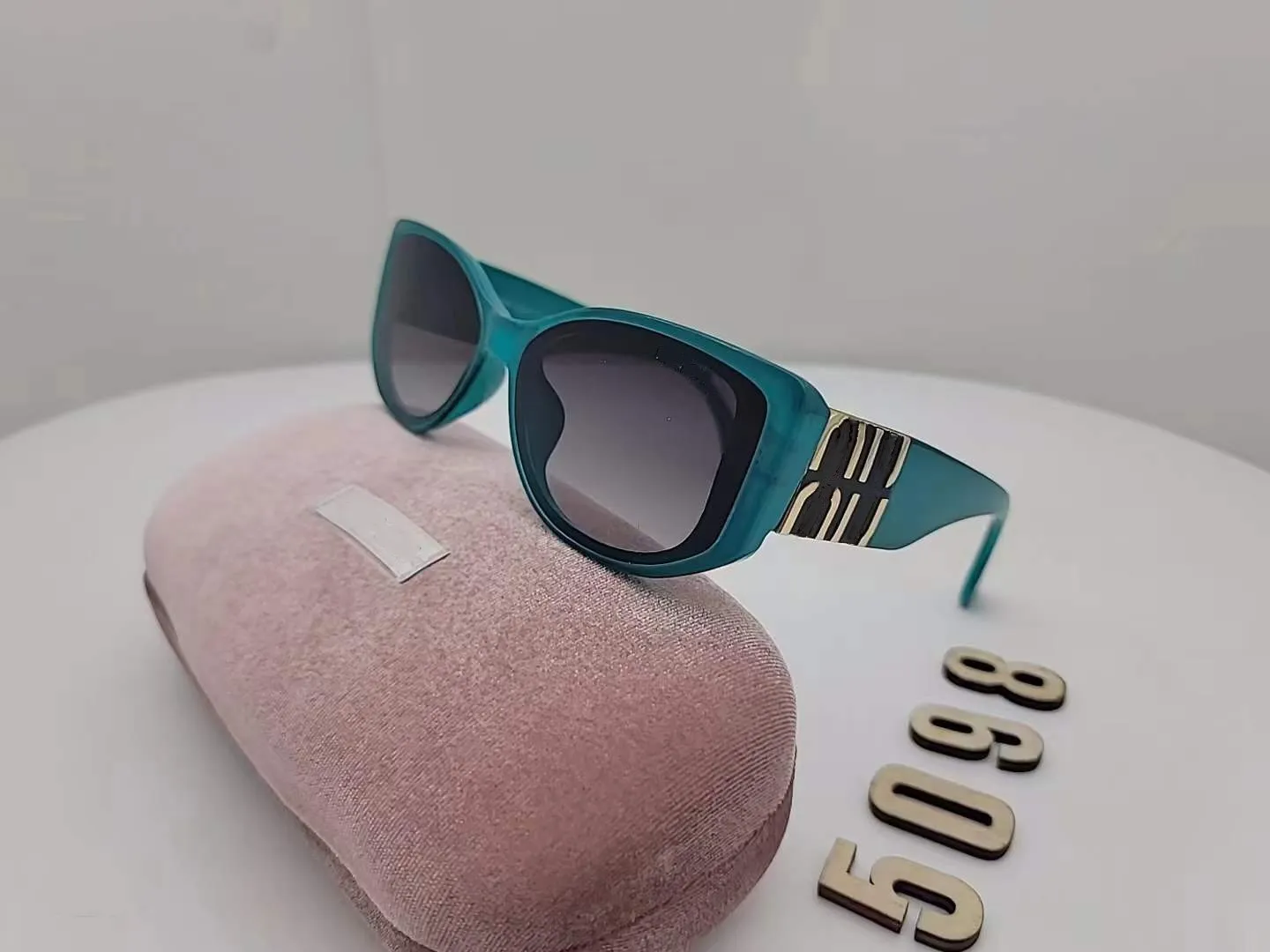 Sommer Sonnenbrille Frau Cat Eye Unisex Mode Brille Retro Kleine Ovale Rahmen Design UV400 5098