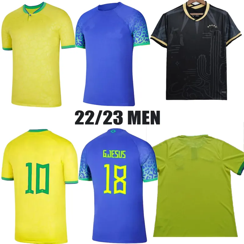 2022 2023 Бразильские футбольные рубашки Paqueta Coutinho Brazils футбольные футбольные рубашки.