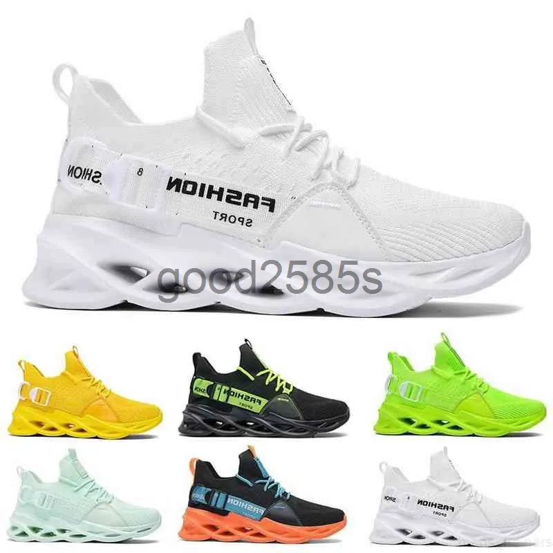 Moda Moda masculino Sapatos de corrida respiráveis ​​B27 Triple Black White Green Sapato ao ar livre Homens de designer de designers Sport Sport SLES S SLES