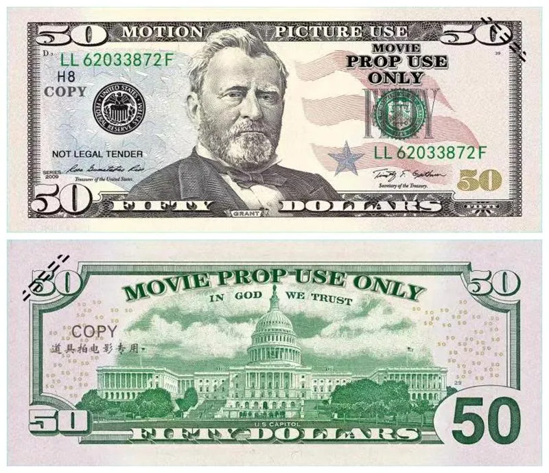 Copy Money Prop Euro Dollar 10 20 50 100 200 500 Party Supplies Fake Movie Money Billets Play Collection Gifts Home Decoration Gam34758975C0IPPOZ