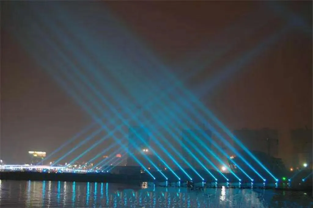 Profesyonel LED Sky Beam Light Arama Aydınlatma Açık