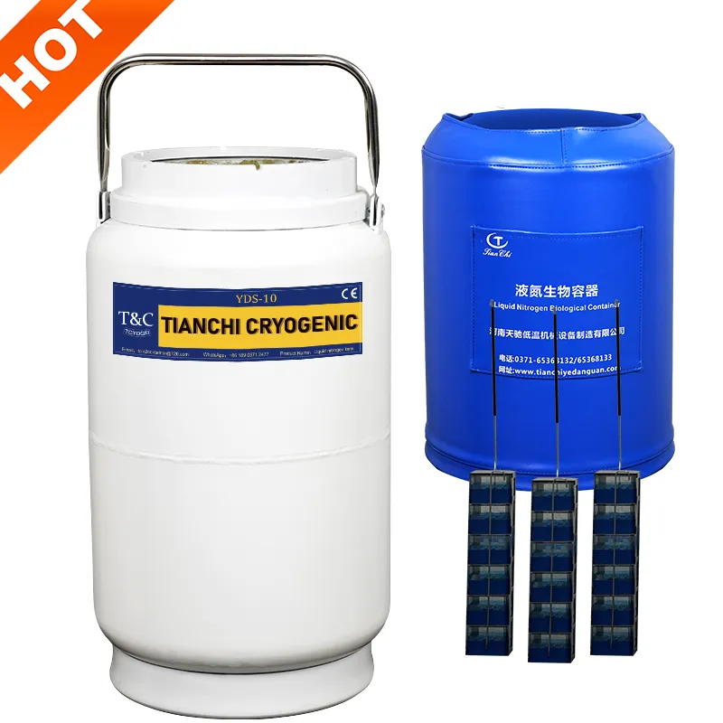 Liquid Nitrogen Artificial Insemination Semen Flask Cattle Sperm