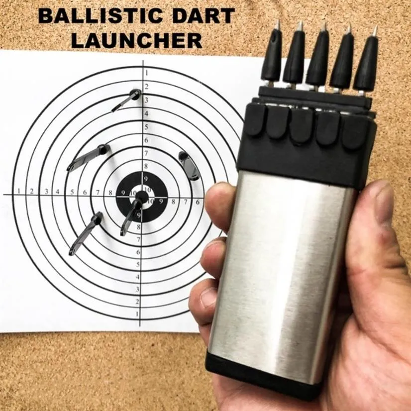 Dart Shooting Ballistic Darts Launcher Knives Outdoor Camping Survival
