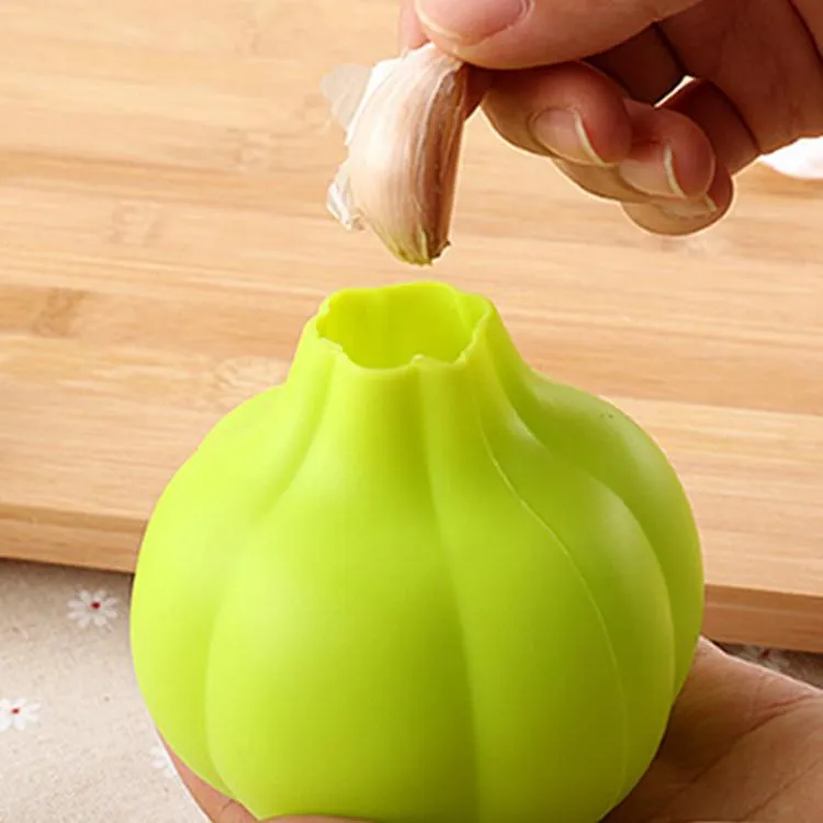 Silicone Garlic Peeler Creative Kitchen Practical Garlic Zesters Tool Home Super Soft Garlic Peeling Device Kitchen Tool DH7557