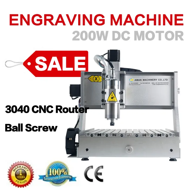 Muti-Function Engrave على لوحة دائرة PCB MDF CNC CNC Wood Engraving Milling Machine 3040 800W