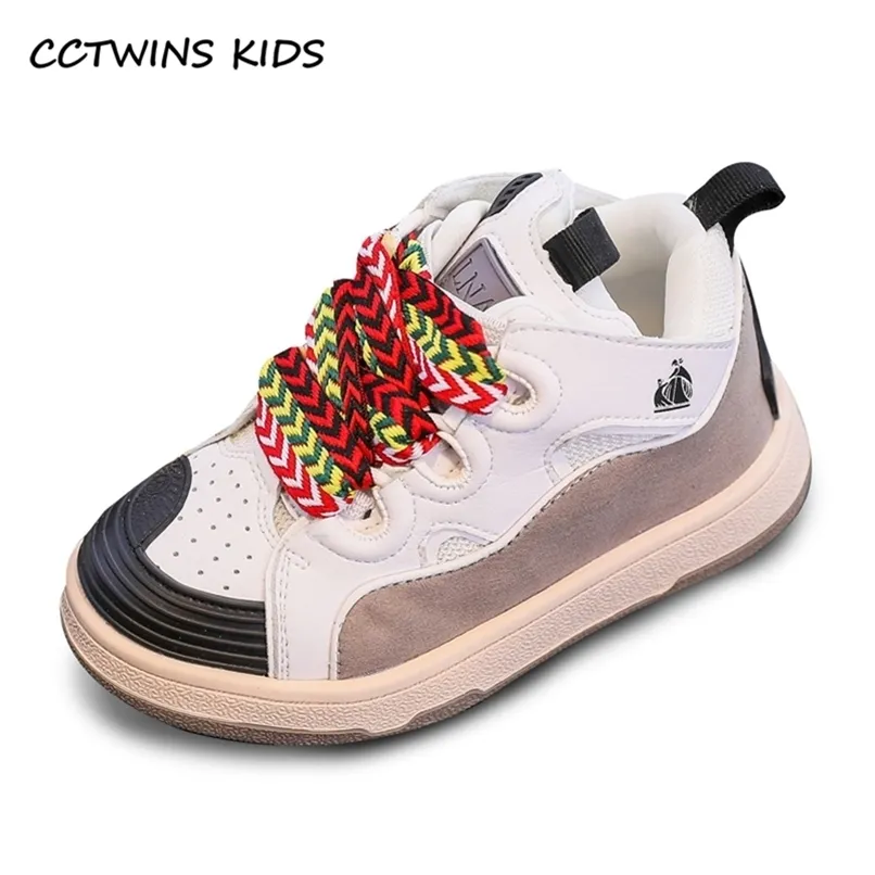 Kids Sneakers Autumn Girls Boys Fashion Casual Running Sports Trainers Children Shoes Breathable Soft Sole Colorful Lace 220811