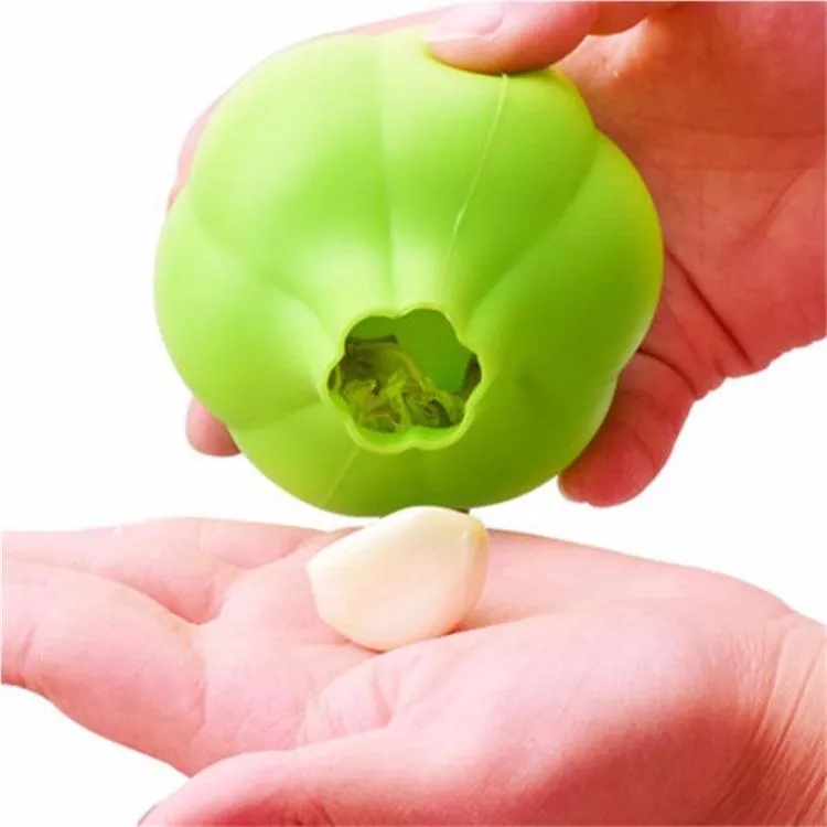 Silicone Garlic Peeler Creative Kitchen Practical Garlic Zesters Tool Home Super Soft Garlic Peeling Device Kitchen Tool DH7557