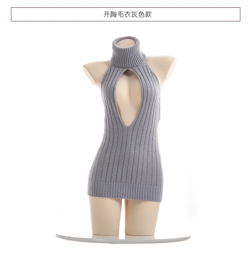 Backless Turtleneck Sweater: Sexy Open Chest Knit... From Kai03, $13.48 | DHgate.Com Backless Turtleneck Sweater: Sexy Open Chest Knit... From Kai03, $13.48 | DHgate.Com