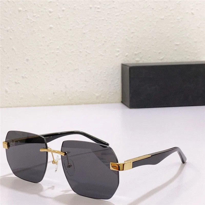 Yeni Moda Tasarımı Güneş Gözlüğü AM-Z55 Çıkarık Çerçeve Düzensiz Kare Lens Cömert ve Çok Yönlü Dış Mekan UV400 Koruma Gözlükleri En Kalite