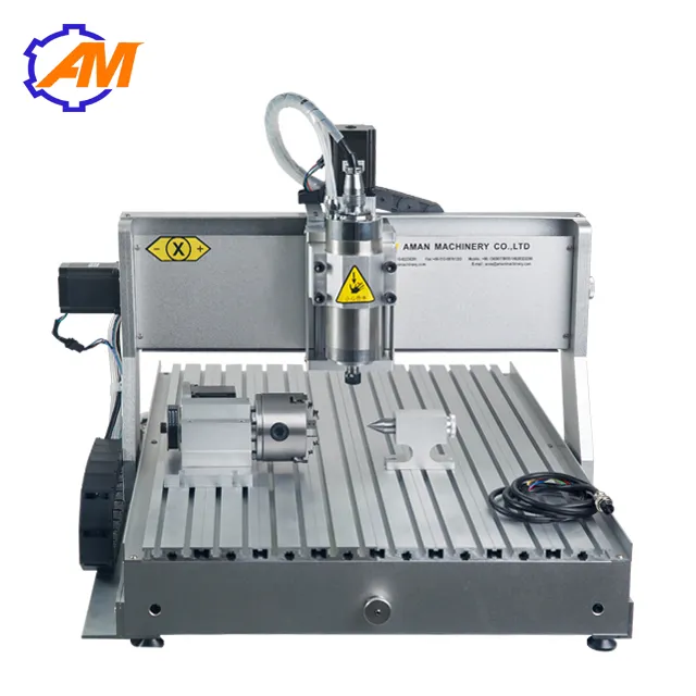 China cnc engraving machine with high quality 6040 CH80 1500w soft metals plastics woodworking plastic