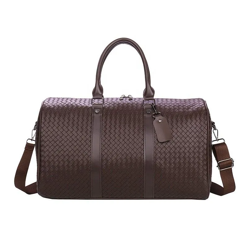 Duffel Bags Pu Leather Duffle For Women Men Luxury Waterproof Outdoor Business Travel Storage Luggage Carry On BagDuffel