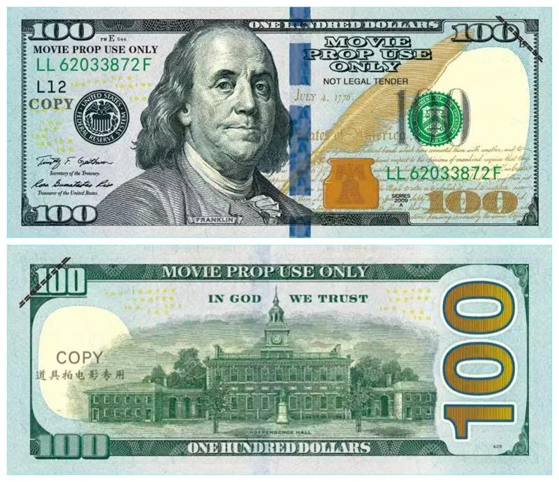 Copy Money Prop Euro Dollar 10 20 50 100 200 500 Party Supplies Fake Movie Money Billets Play Collection Gifts Home Decoration Gam34758975C0I7MNS