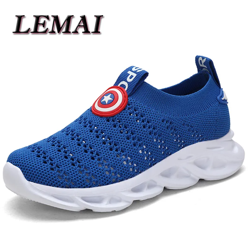 Mode Sommer Kinder Schuhe Sport Turnschuhe Jungen Mädchen Atmungsaktive Casual Mesh Net Tuch Kinder Sport Flache 220811