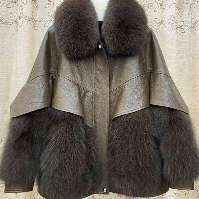 2021 inverno nuovo pelliccia in finto pelliccia da donna trapuntalting slim ispessensi imita pelliccia femmina seconna casual spallacellana t220810