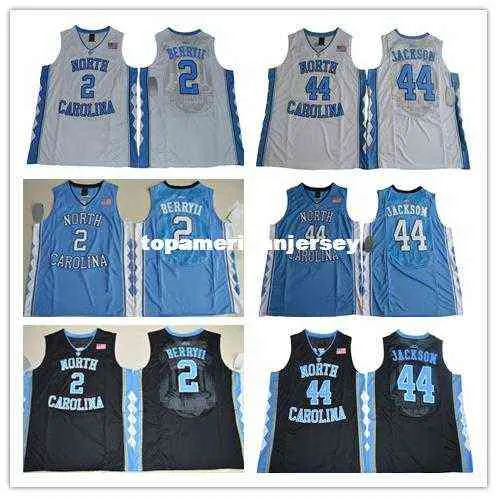 #44 Justin Jackson #2 Joel Berry II North Carolina Tar Heels College Basketball Jersey S-XXL Vest Jerseys NCAA