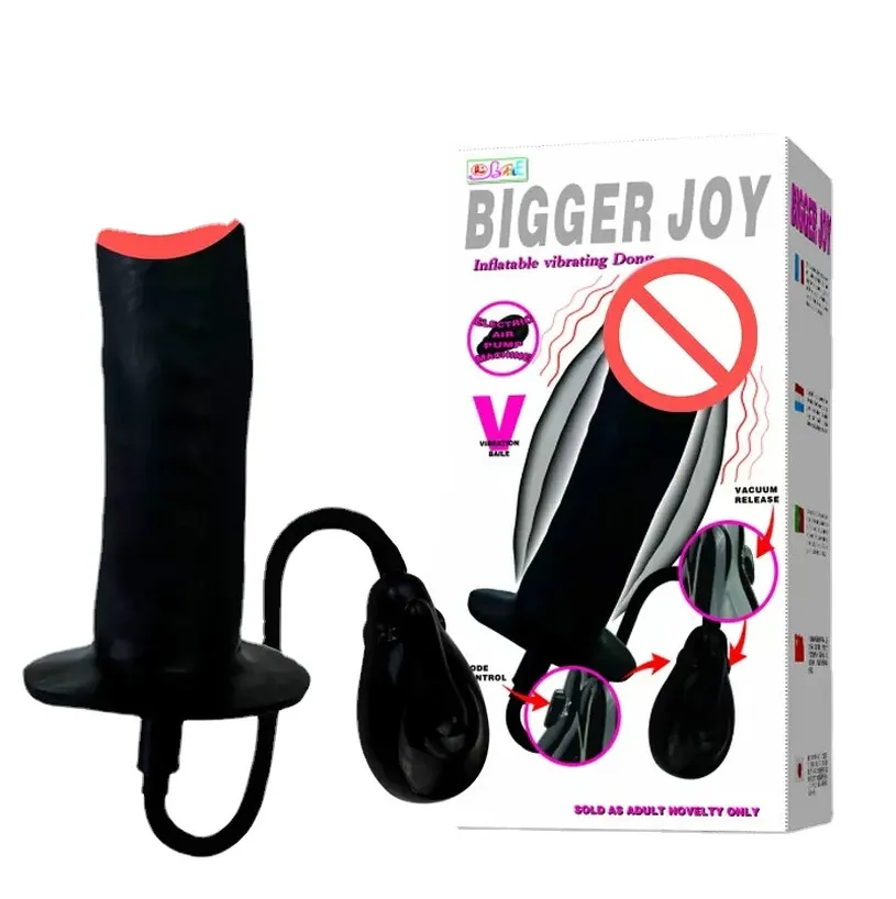 Produto de sexo de brinquedos anal brinquedos de chegada Maior o mundo max dia 10 5cm Anal inflável plugue grande vibrador de tamanho grande