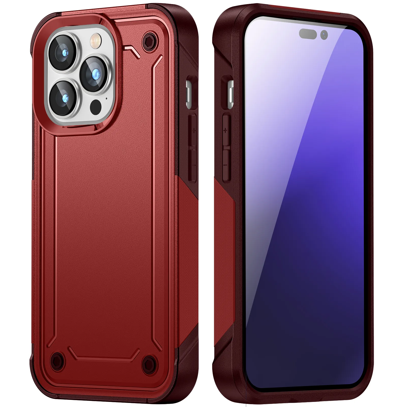 HCTBDV Shockproof 360 Clear Phone Case for iPhone 16 15 13 12 14 11 Pro Max X XS XR 7 8 Plus Cover Camera Lens Screen Full Protection,Green,for iPhone 11Pro Max