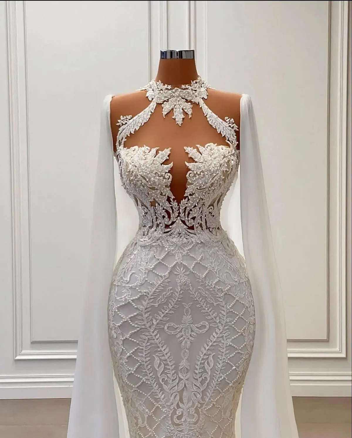 Robe De mariée sirène en dentelle, Sexy, fleurs 3D, avec des Appliques, Robe De mariée, 315H