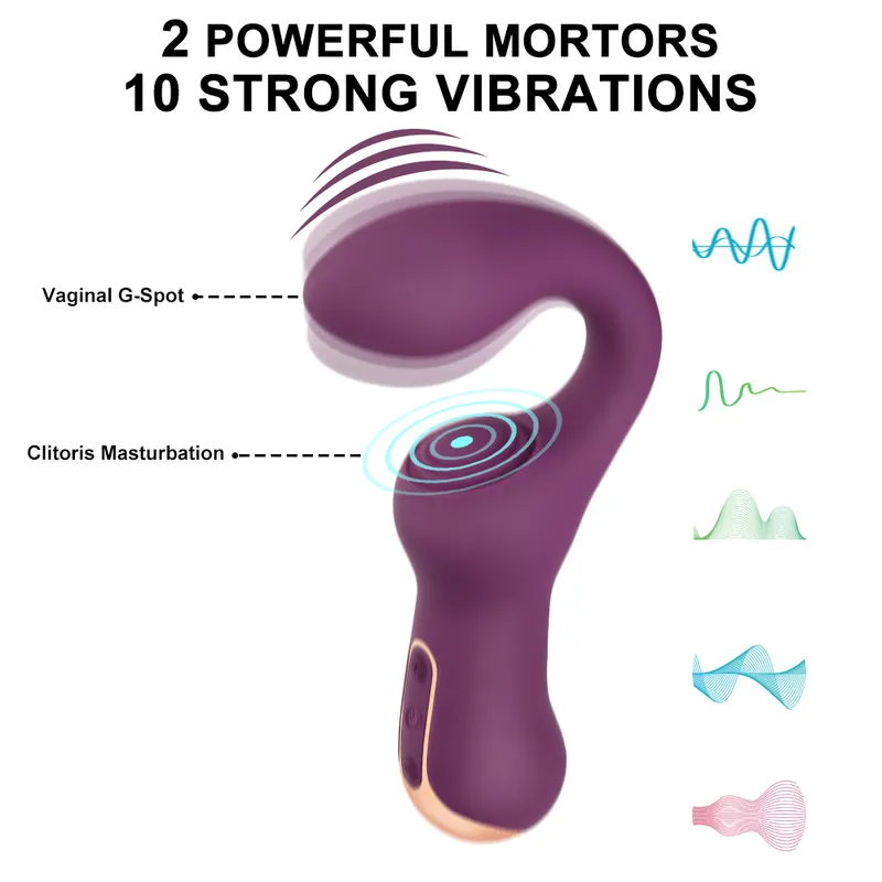Vasana Potenti vibratori con bacchetta AV per donne Stimolatore del clitoride Stick G Spot Massaggiatore Masturbatore femminile Sesso T_voghion.com