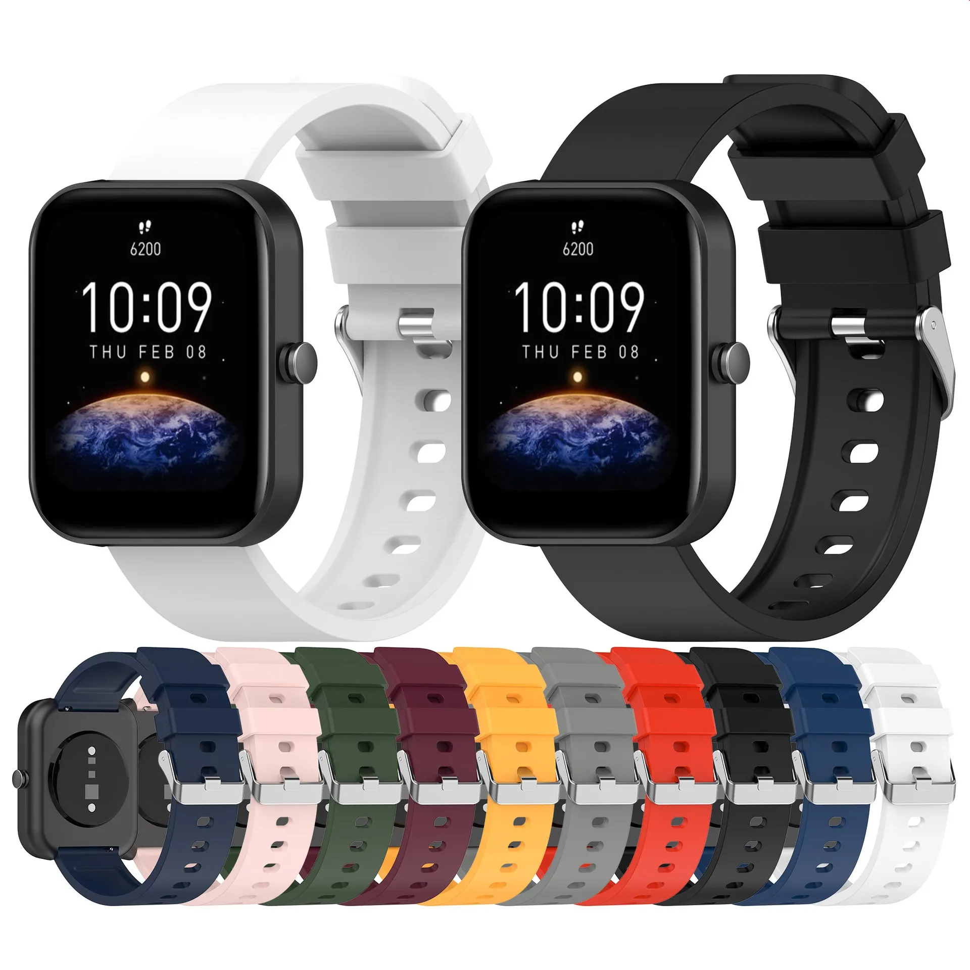 Cinturino Amazfit Bip 3 GTS 3 2e 2mini Pop Pro BIP U Lite 1S GTR 42MM  Sostituzione Cinturino In Silicone TPU Accessori Da 0,58 €