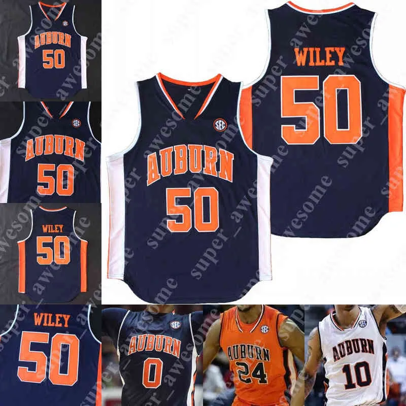 NCAA Tigers Basketball Jersey Samir Doughty 23 Isaac Okoro 5 J'Von McCormick 50 Austin Wiley 3 Danjel Purifoy Devan Cambridge Jamal Johnson