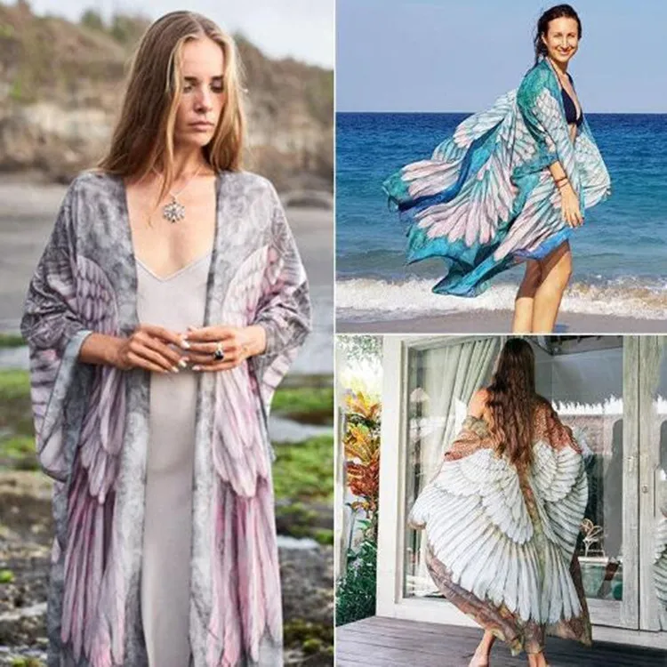 2022 Mujeres Cubiertas de túnica de la playa para vendaje traje de baño de trajes de baño