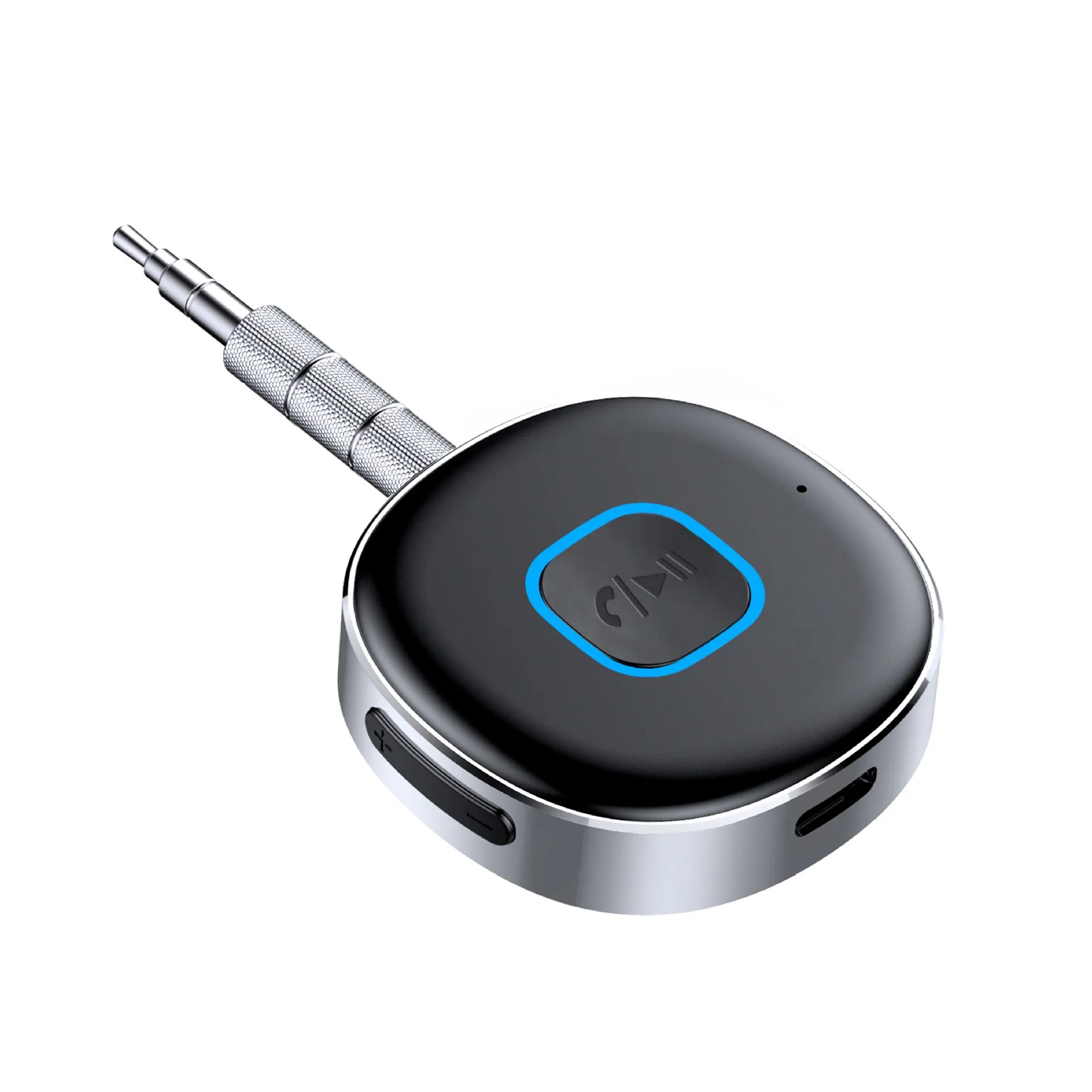 Bluetooth Receiver 5.0 Wireless Audio Receiver, 3.5mm Jack AUX car  Audio/Wired Headset/Home Stereo System Compatible, can be Connected to