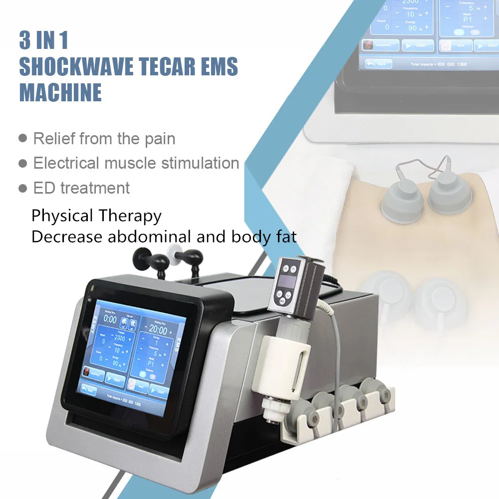 Shockwave EMS Физическая терапия Другое косметическое оборудование Smart Tecar CET RET для ахиллова сухожилия и других суставных тендинопатий