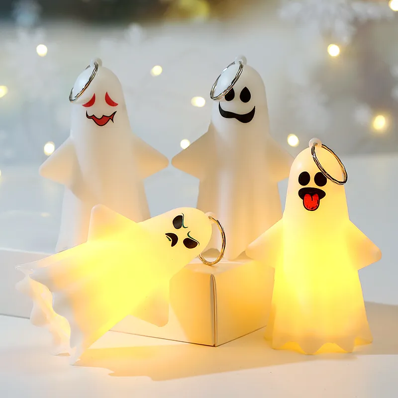 Halloween Toys decorations children's portable cute trick-or-treating ghost night lantern pumpkin lantern desktop ghost decoration pendant