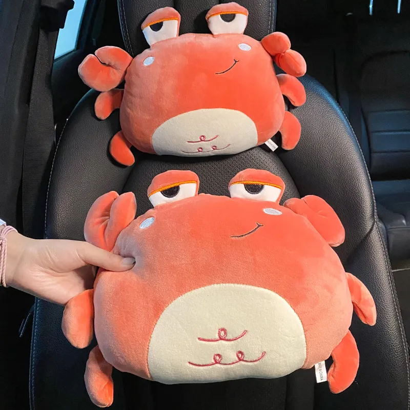 Cartoon Car Headrest poduszka poduszka Lion Szyja Wygodna miękka głowa siedziska powszechna dla Honda Mazda Mitsubishi Hyundai Peugeot Nissan