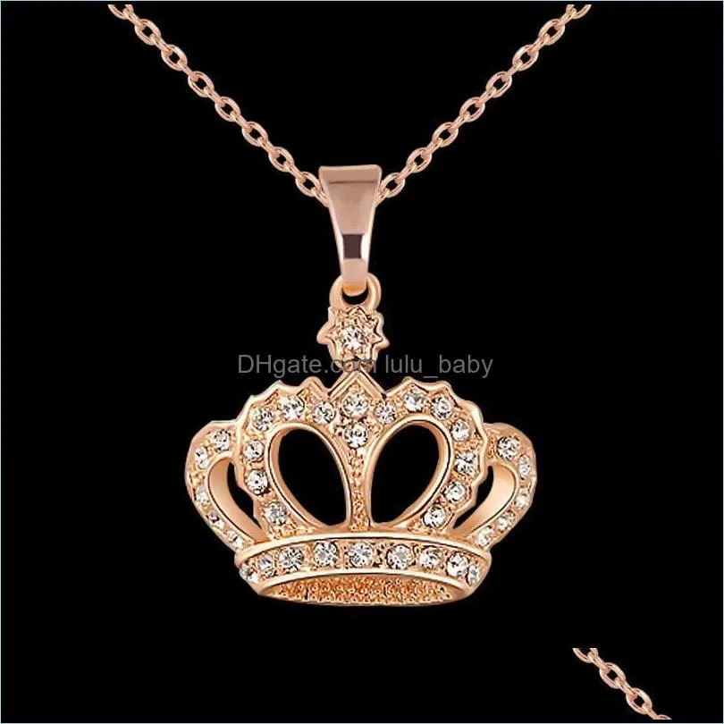 Collane con ciondolo Collana da donna graziosa Catena in lega Ragazza Beautif Gioielli Regalo Drop Delivery 2021 Pendenti Lulubaby Dhmdf